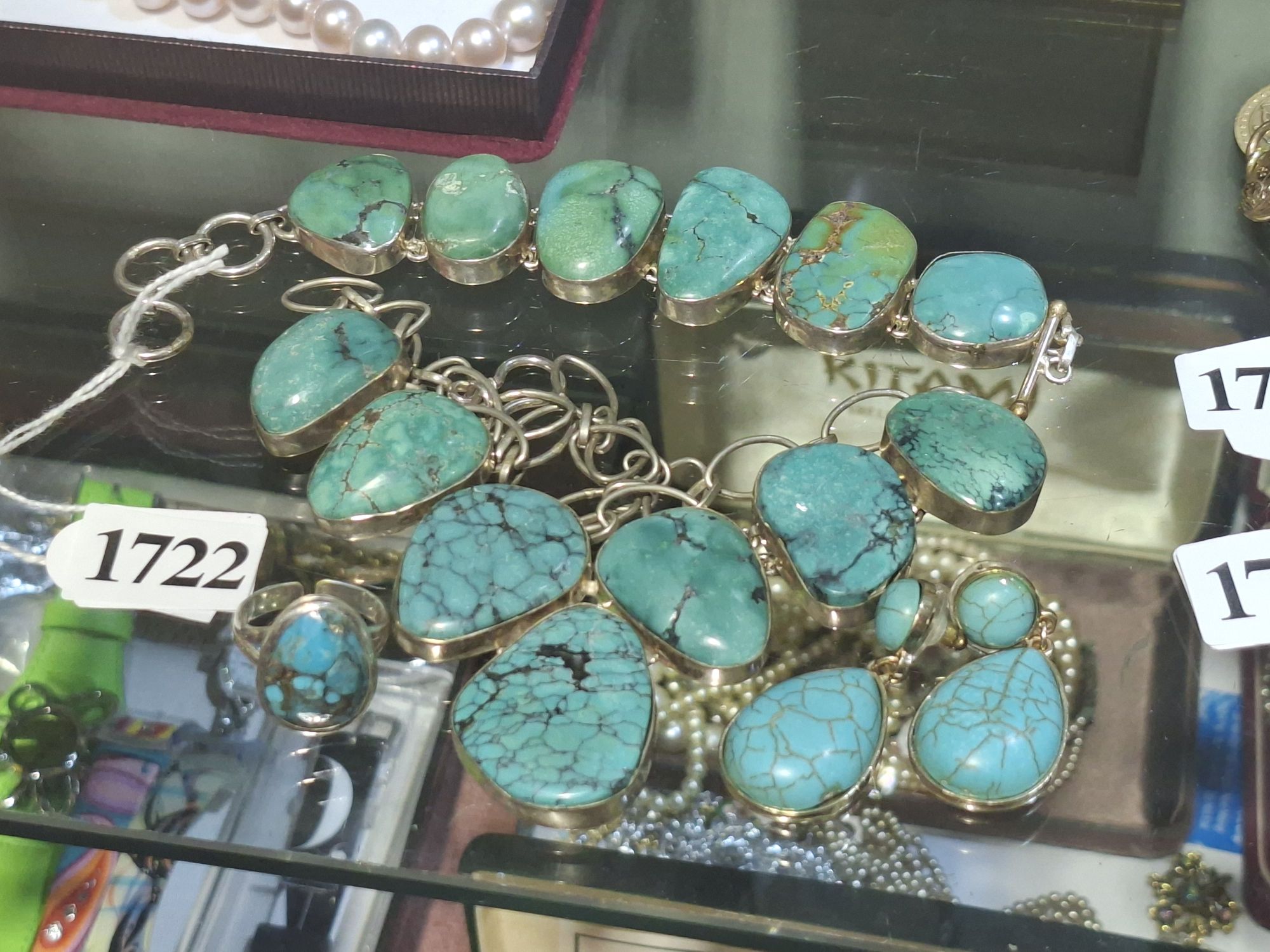 Suite Of Turquoise Jewellery