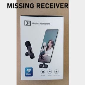 K9 Wireless Microphone for Type C-(MISSING RECEIVER) | 51734/5065 B2(S9)