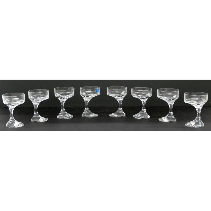 8pc Baccarat Crystal ''Narcisse'' Tall Sherbet