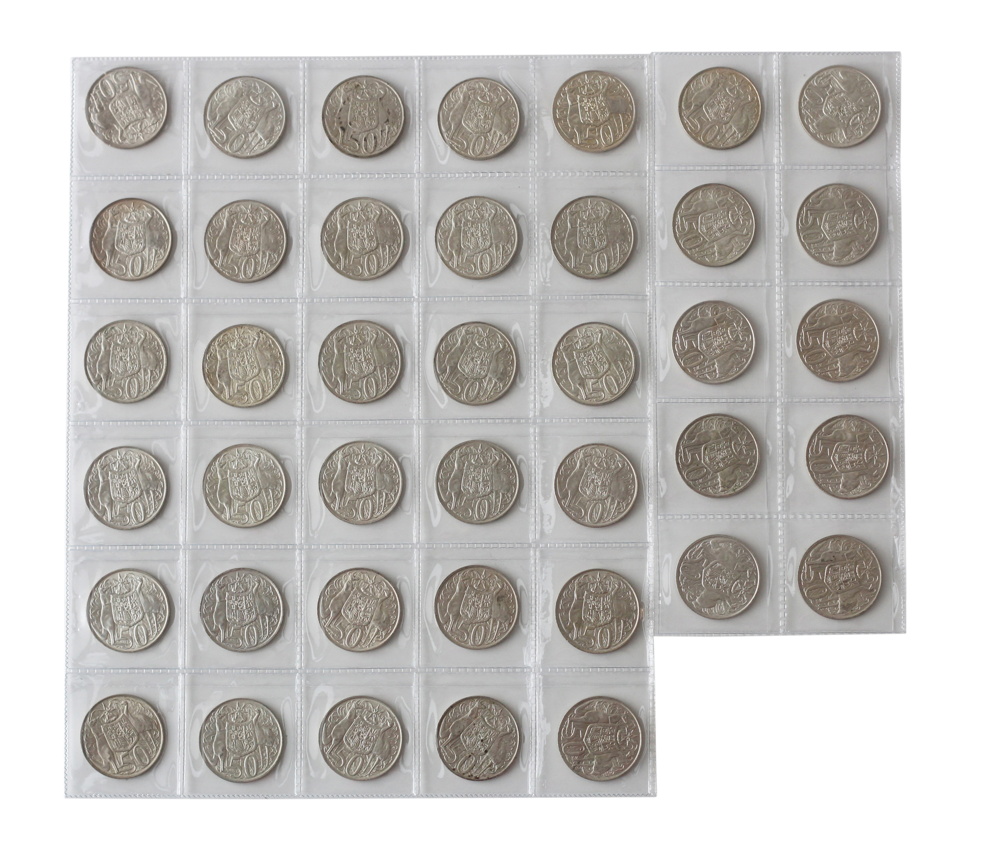 Elizabeth II, Fifty Cents, 1966, aUNC - UNC