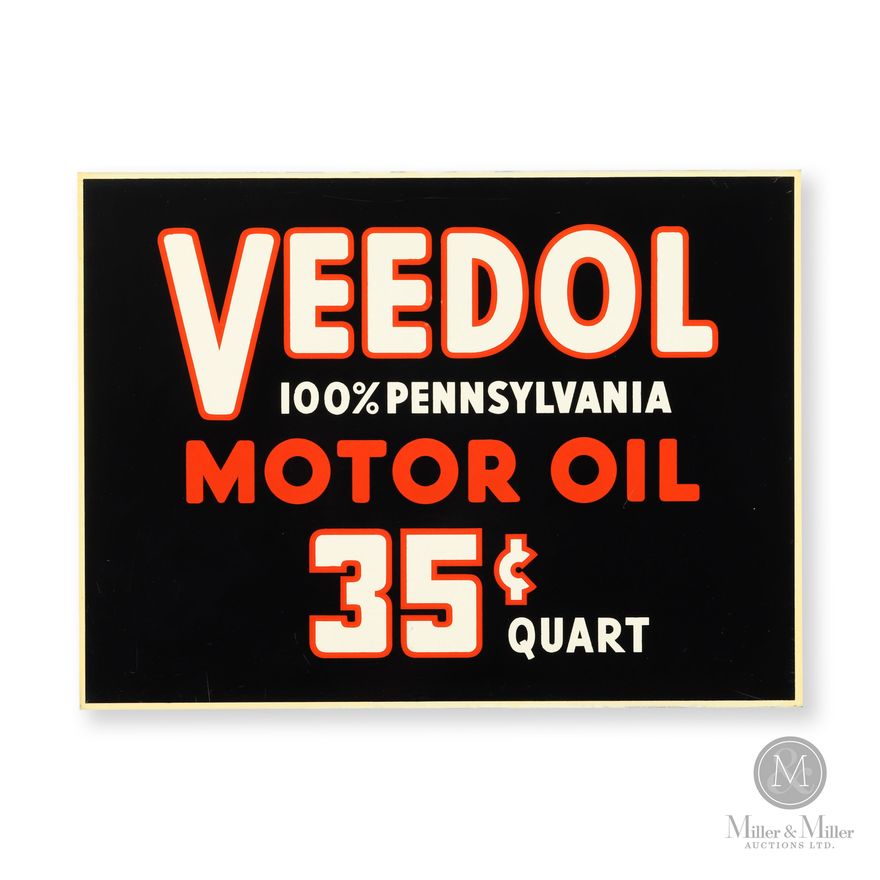 Tydol Oil Rack Veedol and Tydol Motor Oil Rack Sign | Miller & Miller Auctions Ltd