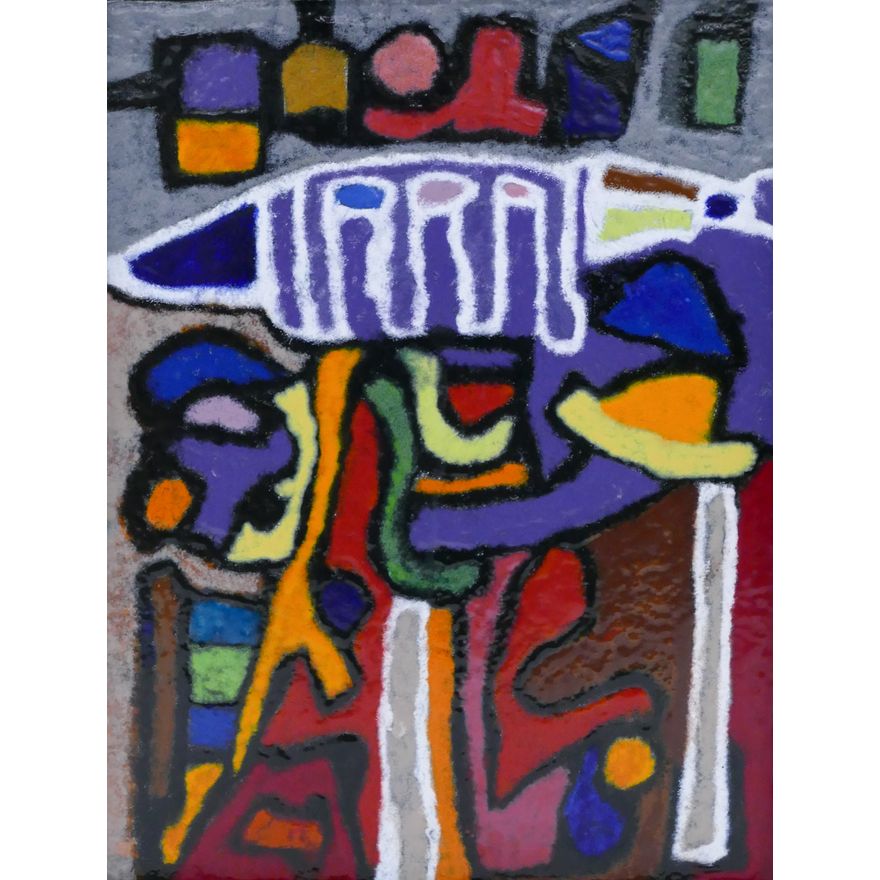 Harold Balazs ''Otherworldly'' 1982 Enamel