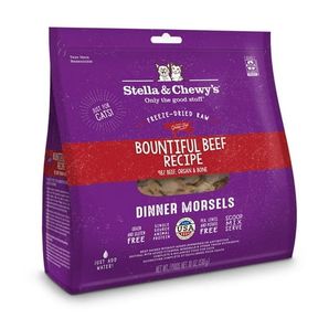 STELLA CHEWY'S FREEZE DRIED BOUNTIFUL BEEF CAT 18 OZ