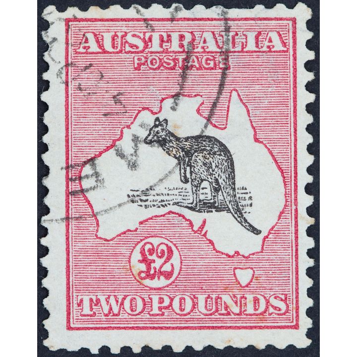 First Watermark, Two Pounds, 1913, Good