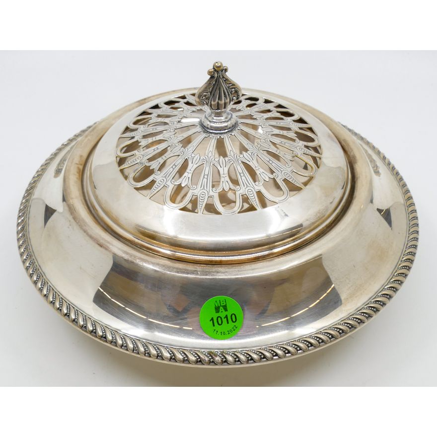 Preisner Sterling Weighted Base Centerbowl - 381 Grams (Bowl Only)