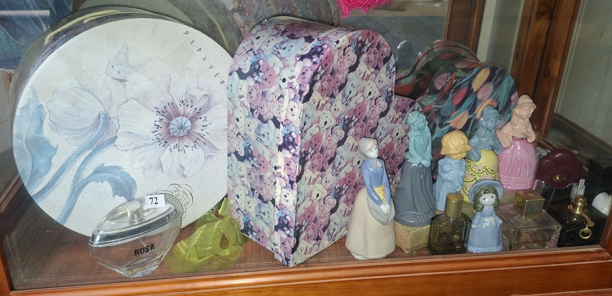 72 · PERFUME BOTTLES ETC
