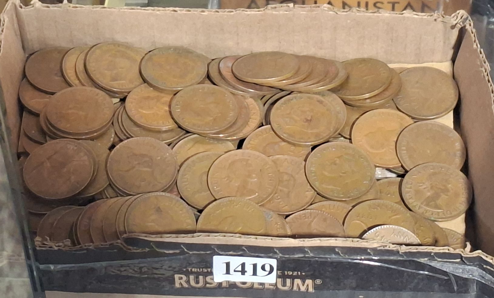 Tray Of Coins