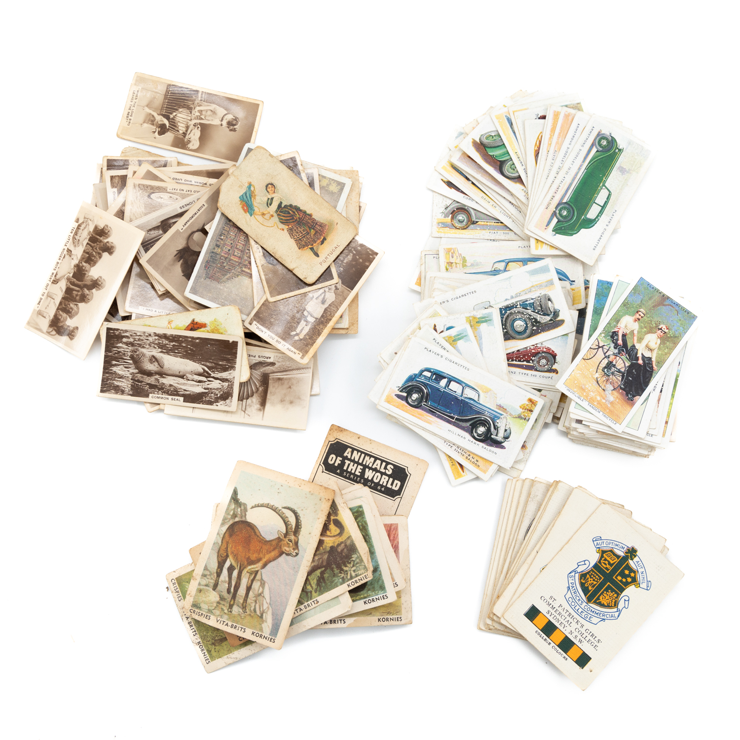 52 · Cigarette Cards , Accumulation, 1930s - 1950's,  Very Fine
