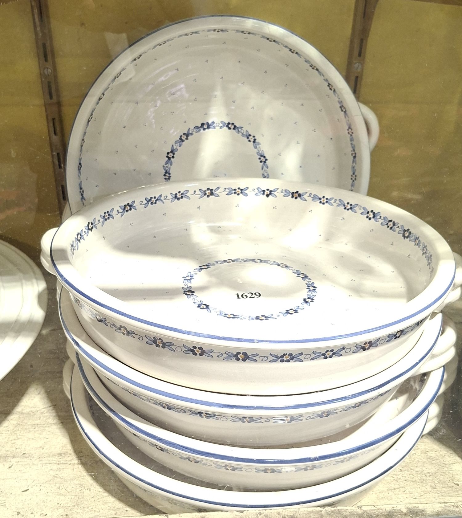 Floral Ceramic Serving Dishes