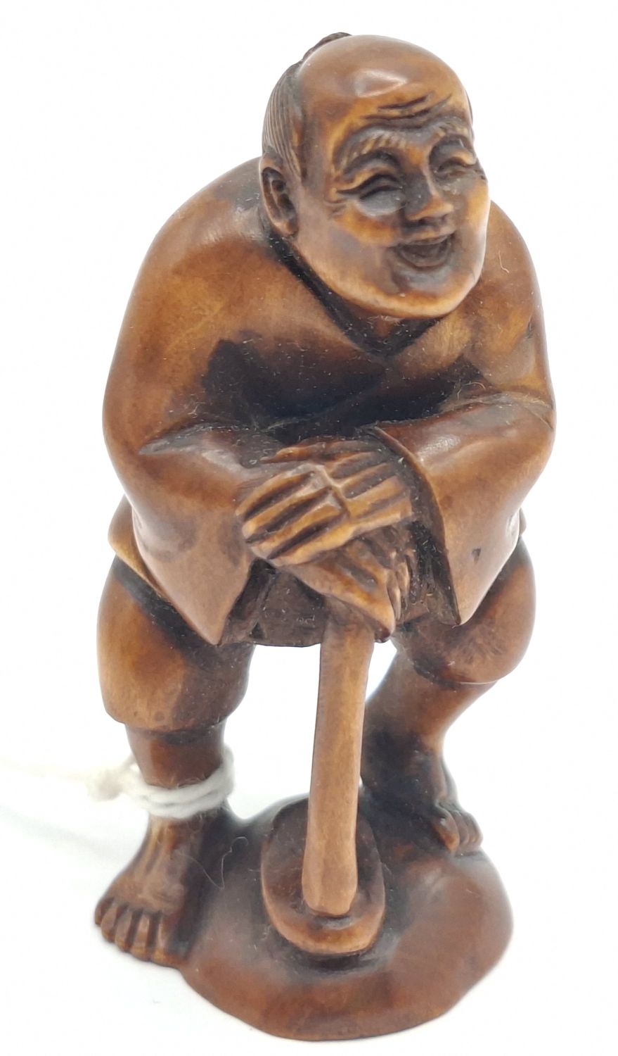126 · JAPANESE CARVED BOXWOOD NETSUKE