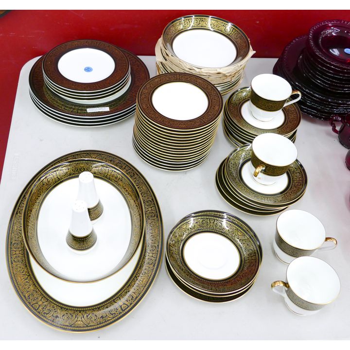 60pc Vintage Mikasa Porcelain Dinnerware