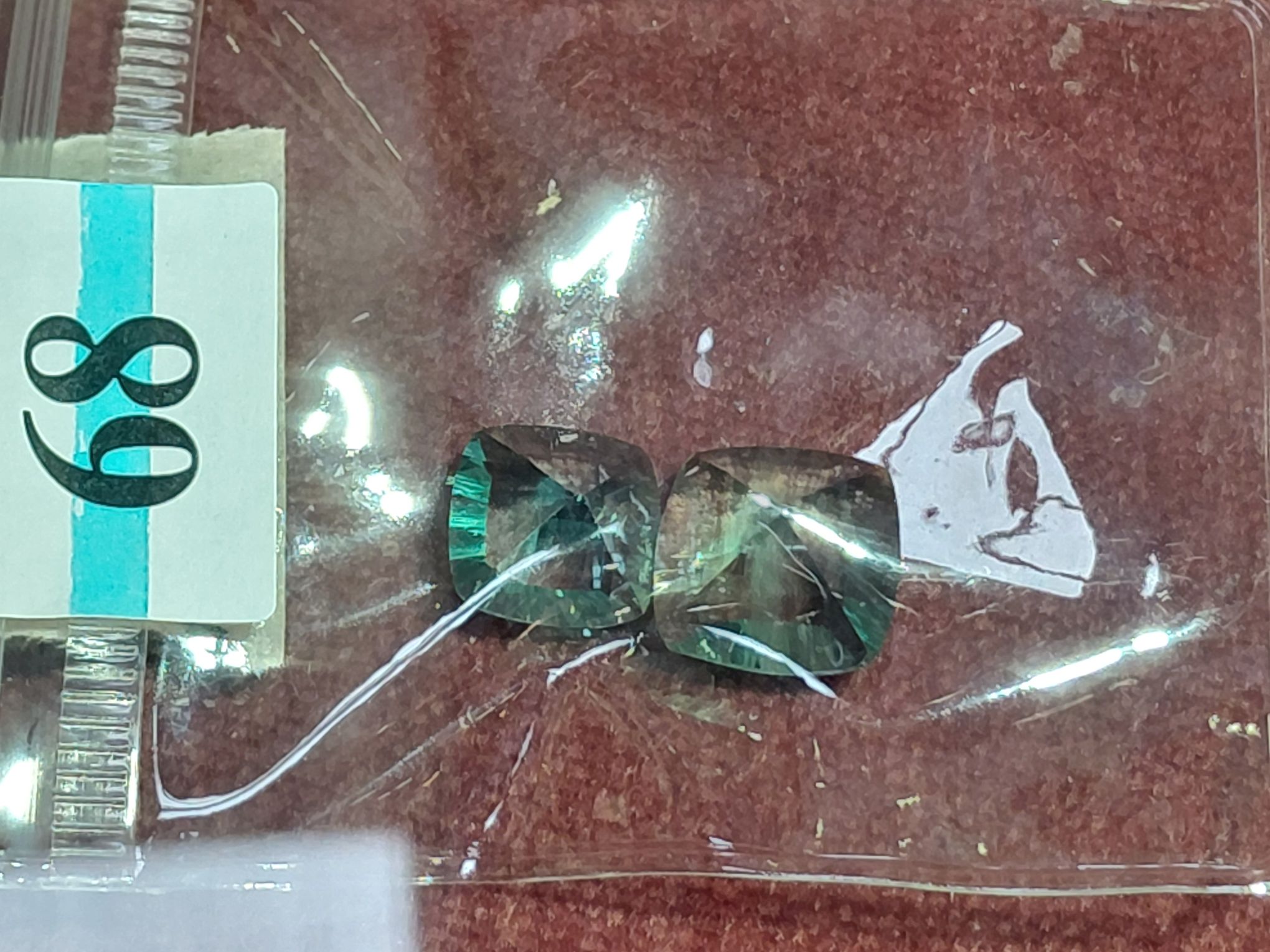 68 · GREEN FLUORITE GEMSTONES