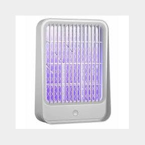 Electric UV LED Mosquito Killer Lamp White |USED / PURPLE LIGHT NOT WORKING / SHOCK NET NOT TESTED