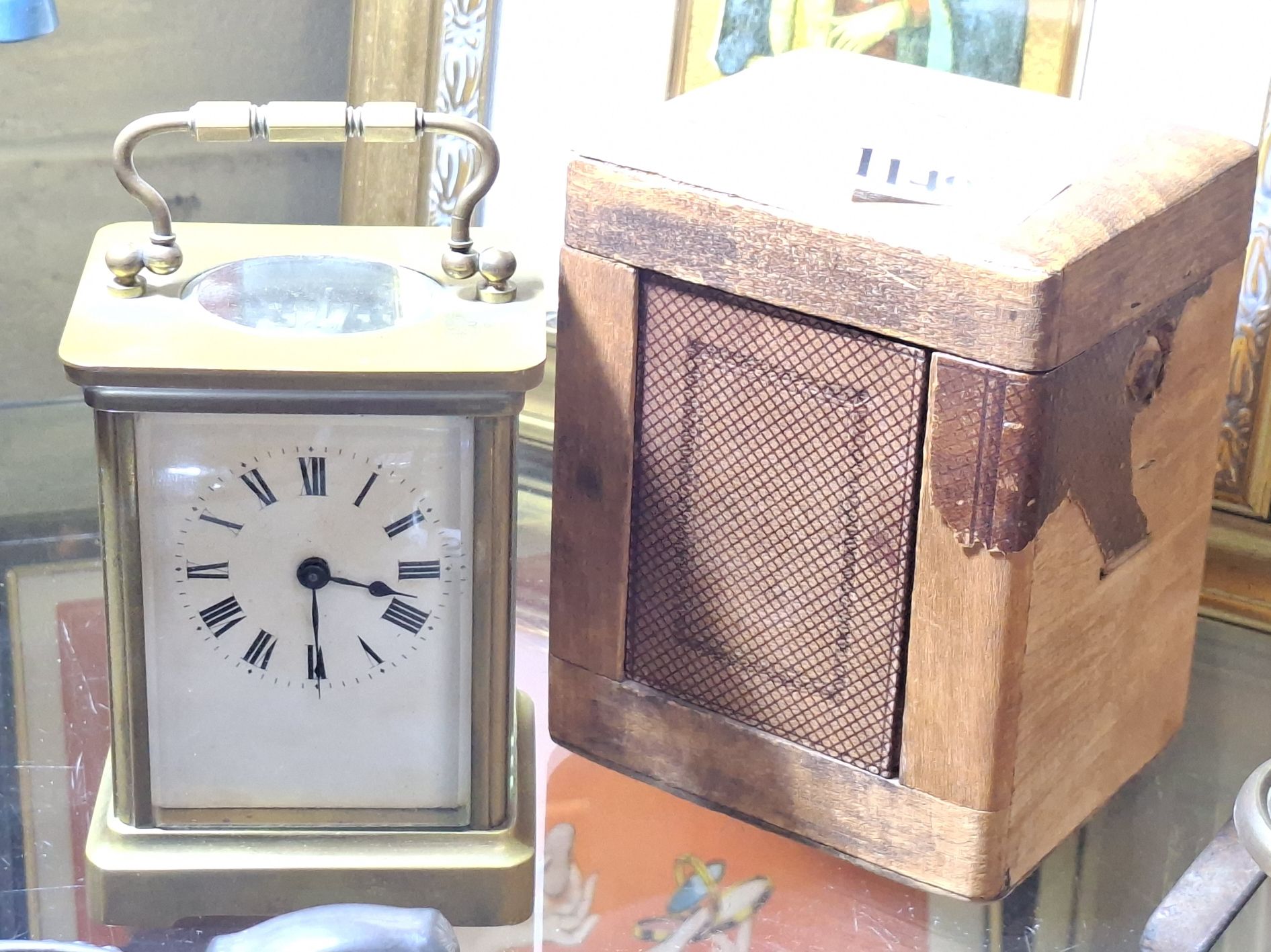 Carriage Clock In Case