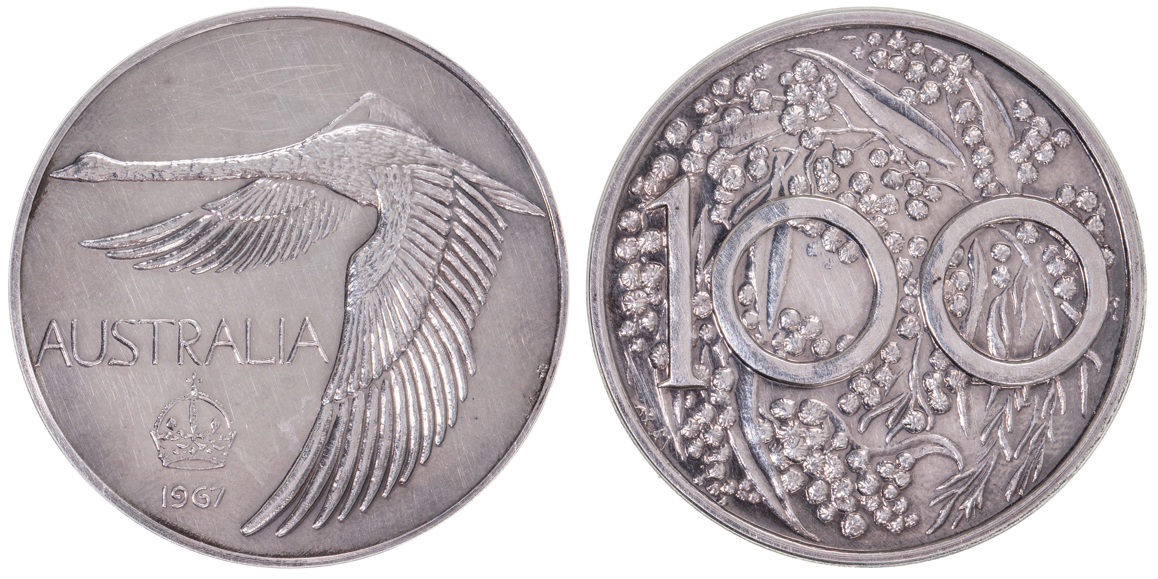 Swan dollar, 1967, aFDC