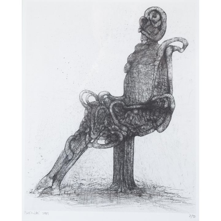 Zdzisław Beksiński | Bez tytułu, 2001