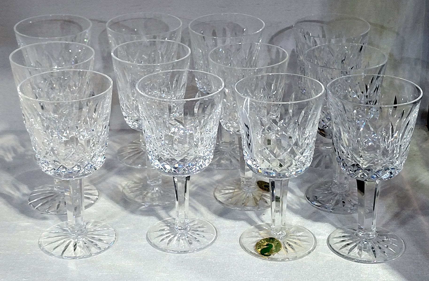 554 · WATERFORD CRYSTAL PORT STEMS