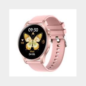 BezosMax KC88 Smart Watch Android/iPhone Fitness AI Assistant Sport Tracker - Pink- 51745/26531 AS B1 (S6)