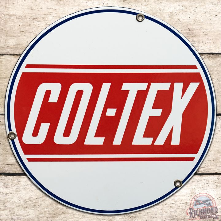 10" Col-Tex SSP Pump Plate Sign - 9.25