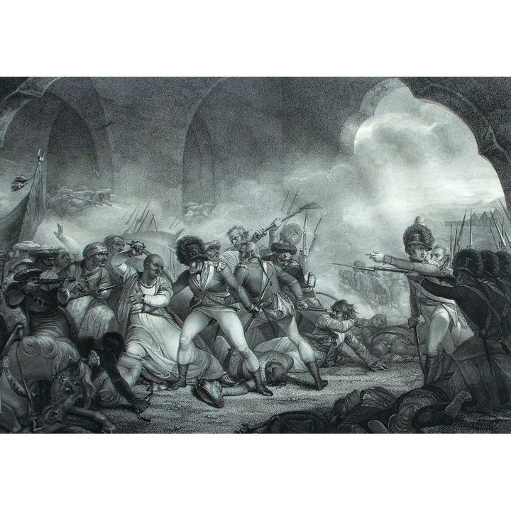 Henry Singleton 'The Last Effort and Fall of Tippoo Sultan'