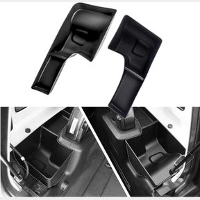 REAR TRUNK STORAGE TRAY ORGANIZER LEFT & RIGHT WHEEL WELL STORAGE BIN FOR 2018-2023 JEEP WRANGLER JL JLU INTERIOR ACCESSORIES, REA