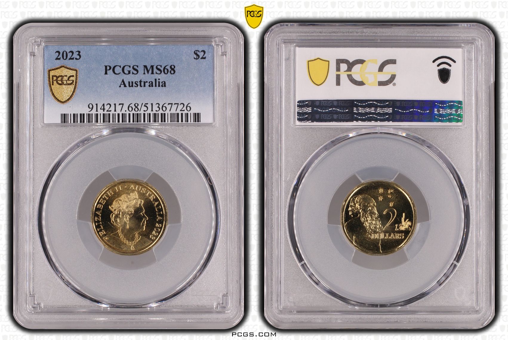 Two Dollar, 2023, PCGS MS68