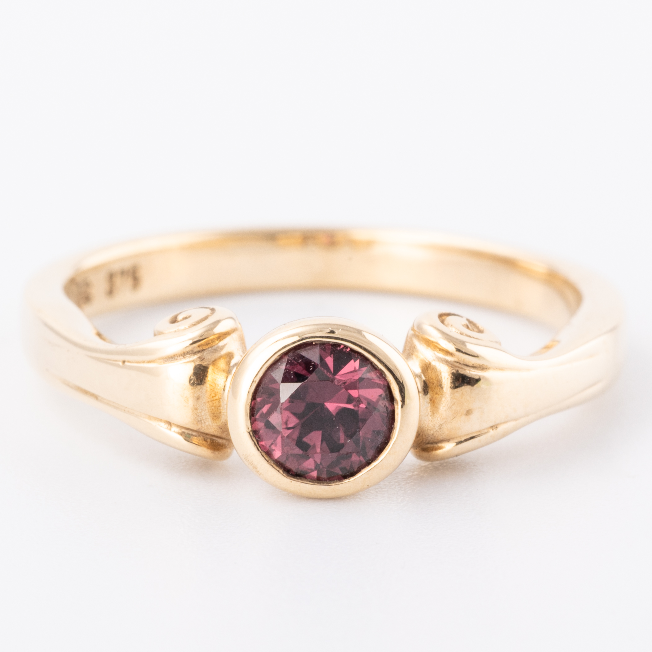 0.56ct Natural Ruby Ring 9ct Gold