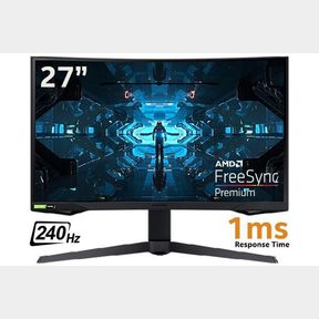 Samsung 27 Odyssey G7 WQHD 240Hz Gaming Monitor With 1000R Curved Screen Samsung lc27g75tqs|