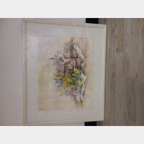 Robert Haber - a well know SA artist who specialised watercolours.