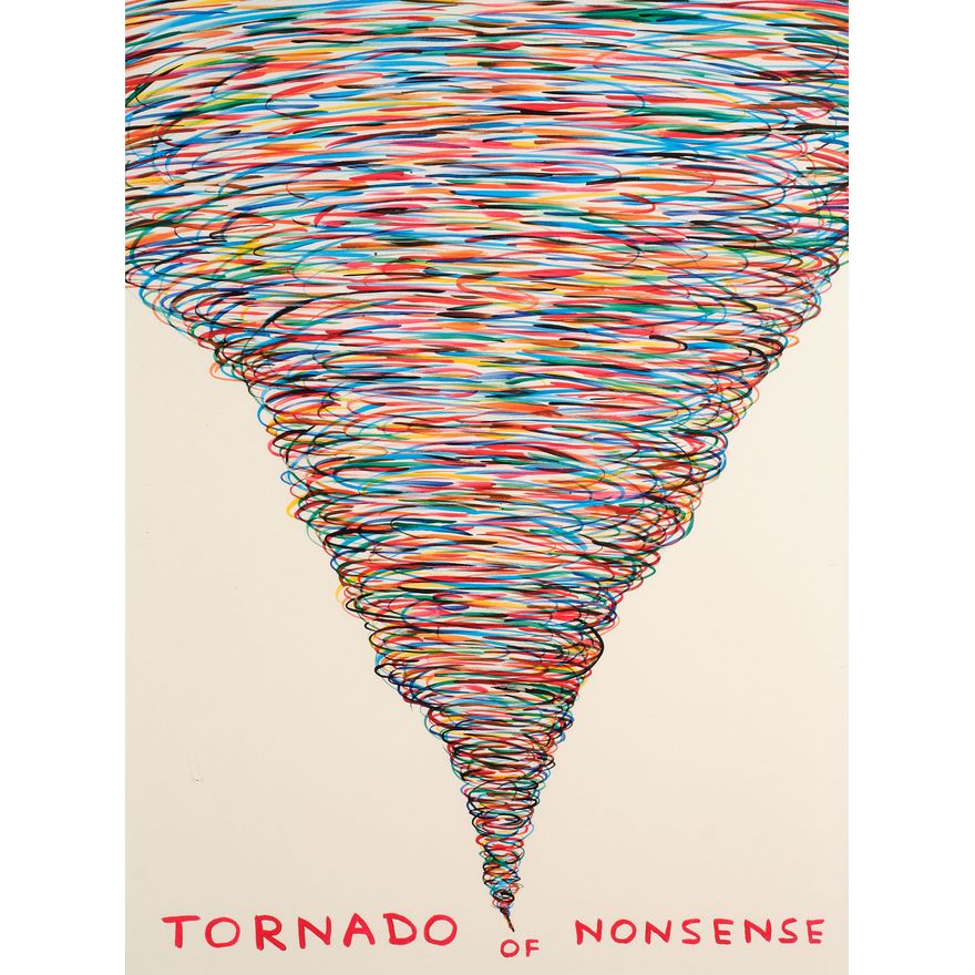 David Shrigley 'Tornado of Nonsense'