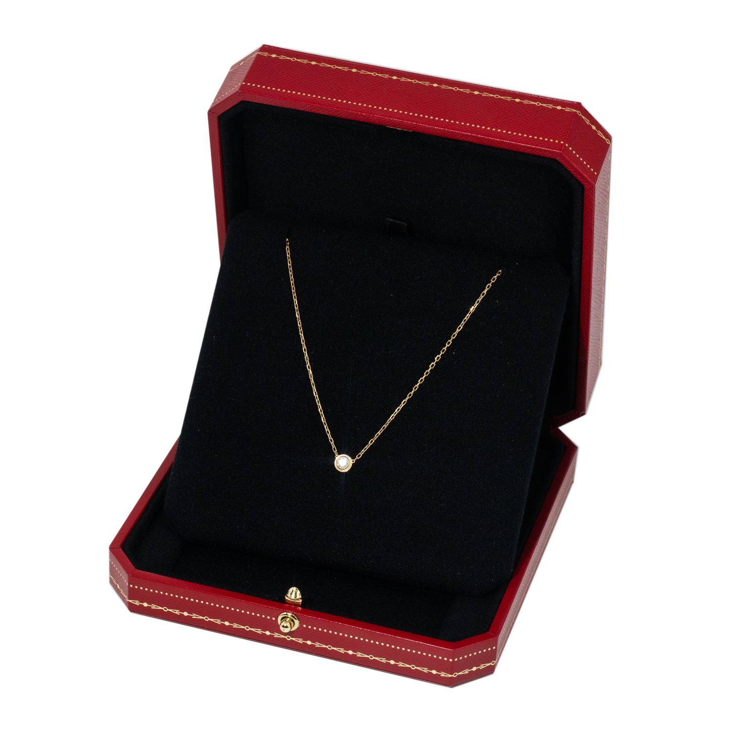 194 · Cartier D'Amour Pendant 0.18 Carat Diamond in 18ct Gold