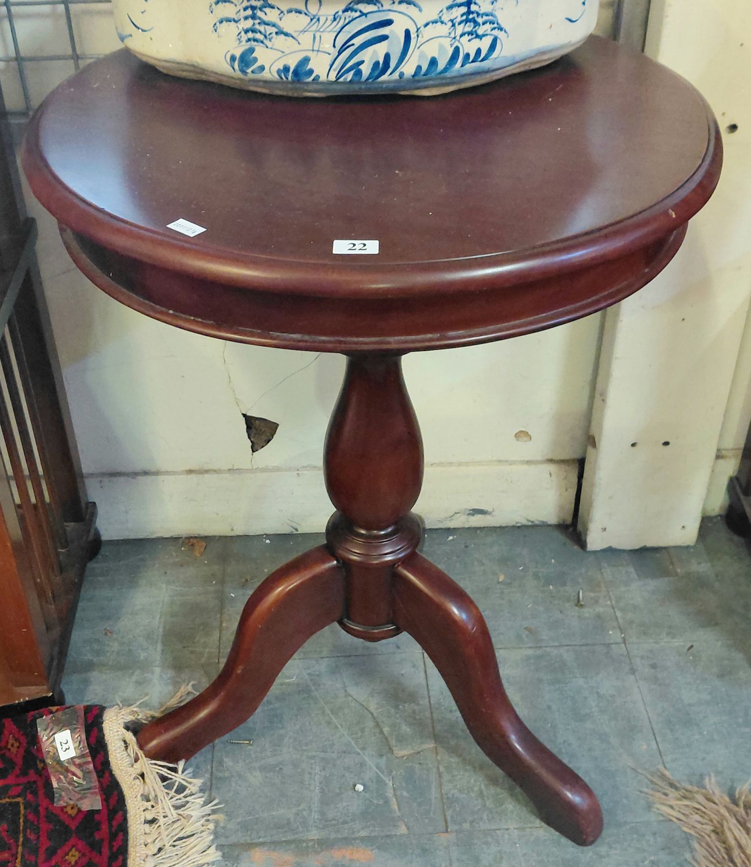 22 · A SMALL WINE TABLE