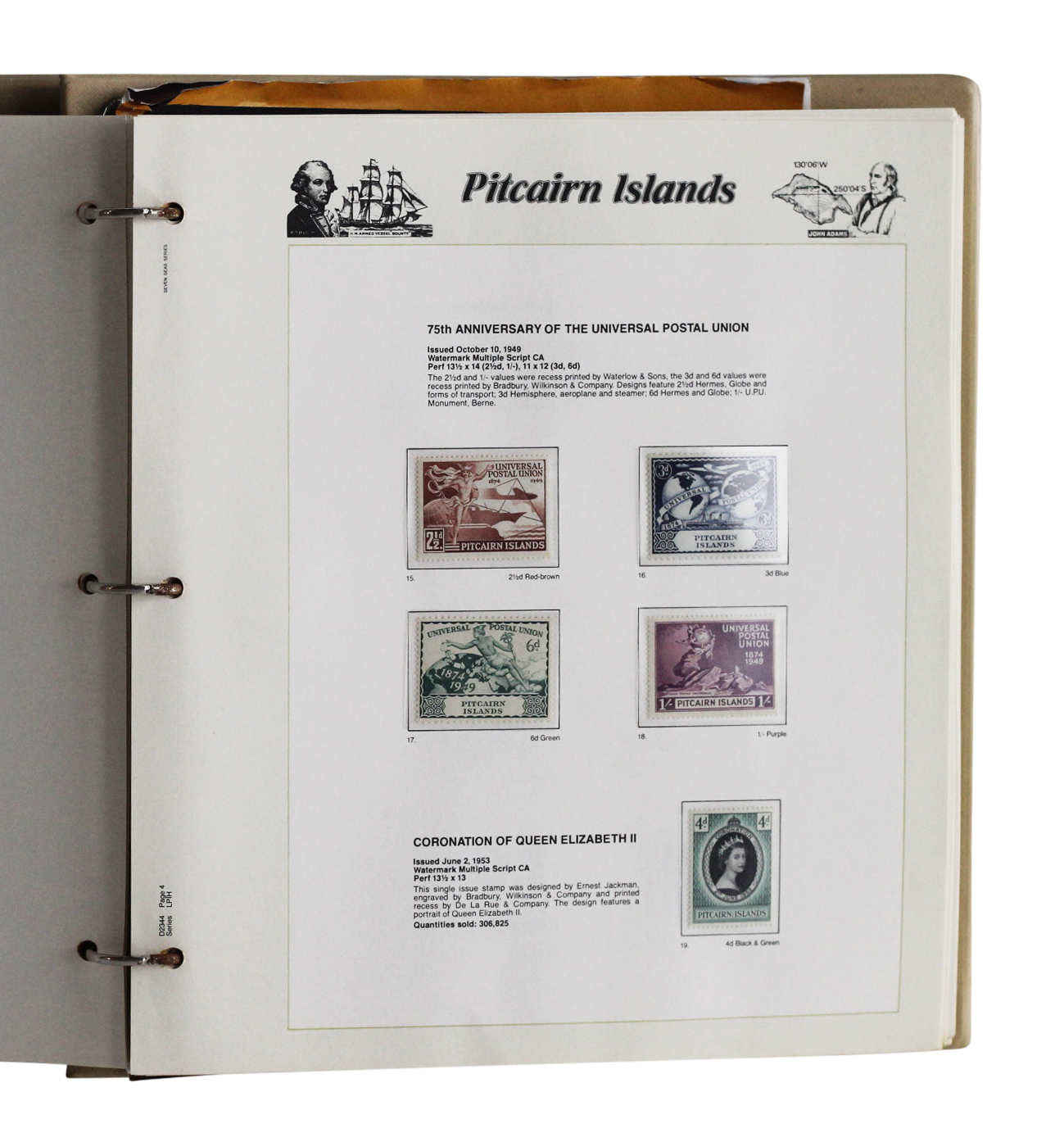 178 · Pitcairn Islands, Album, UHM