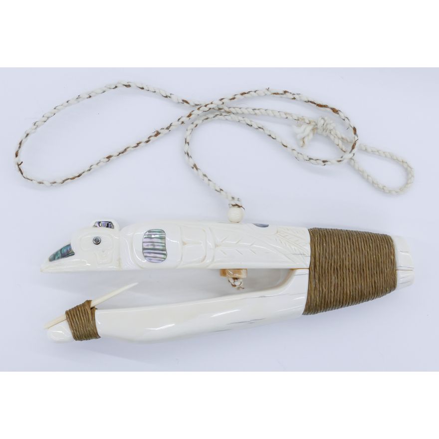 Donald Gregory Tlingit Raven Halibut Hook