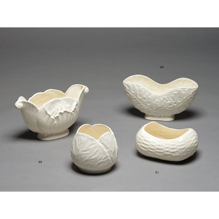 Crown Lynn Potteries, Large white trough vase