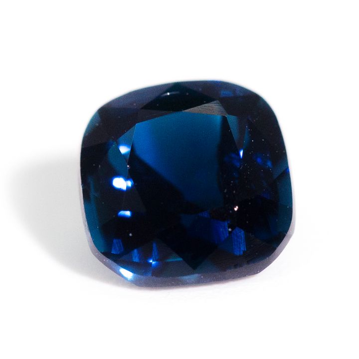 1.27 Carat Rare Blue Cushion Shape Tourmaline