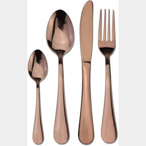 2 x 24 Piece Stainless Steel Cutlery Flatware Sets Rose Gold | ETCHINGS ON SERVICE