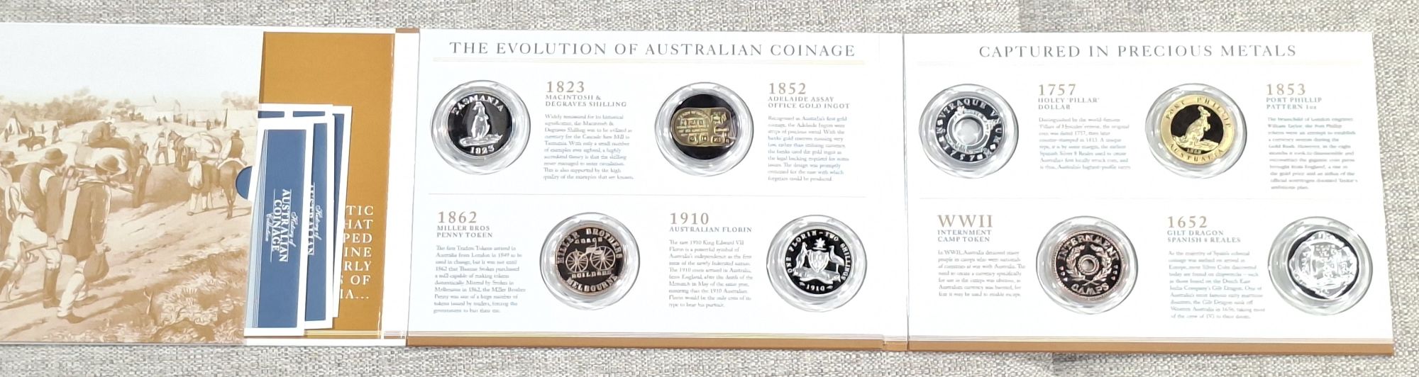 HISTORY OF AUSTRALIAN COINAGE COLLECTION