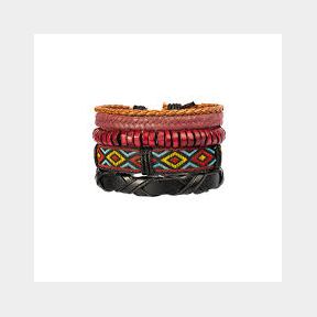 Adjustable Woven Rope Multilayer Braided Wristbands Bracelets- 51743/2467 SN B3 (S9)