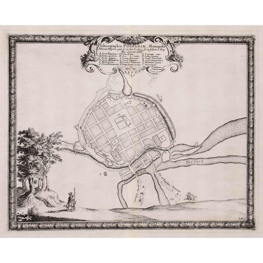 Erik J. Dahlberg | Ichnographia Posnaniae, Metropolis…