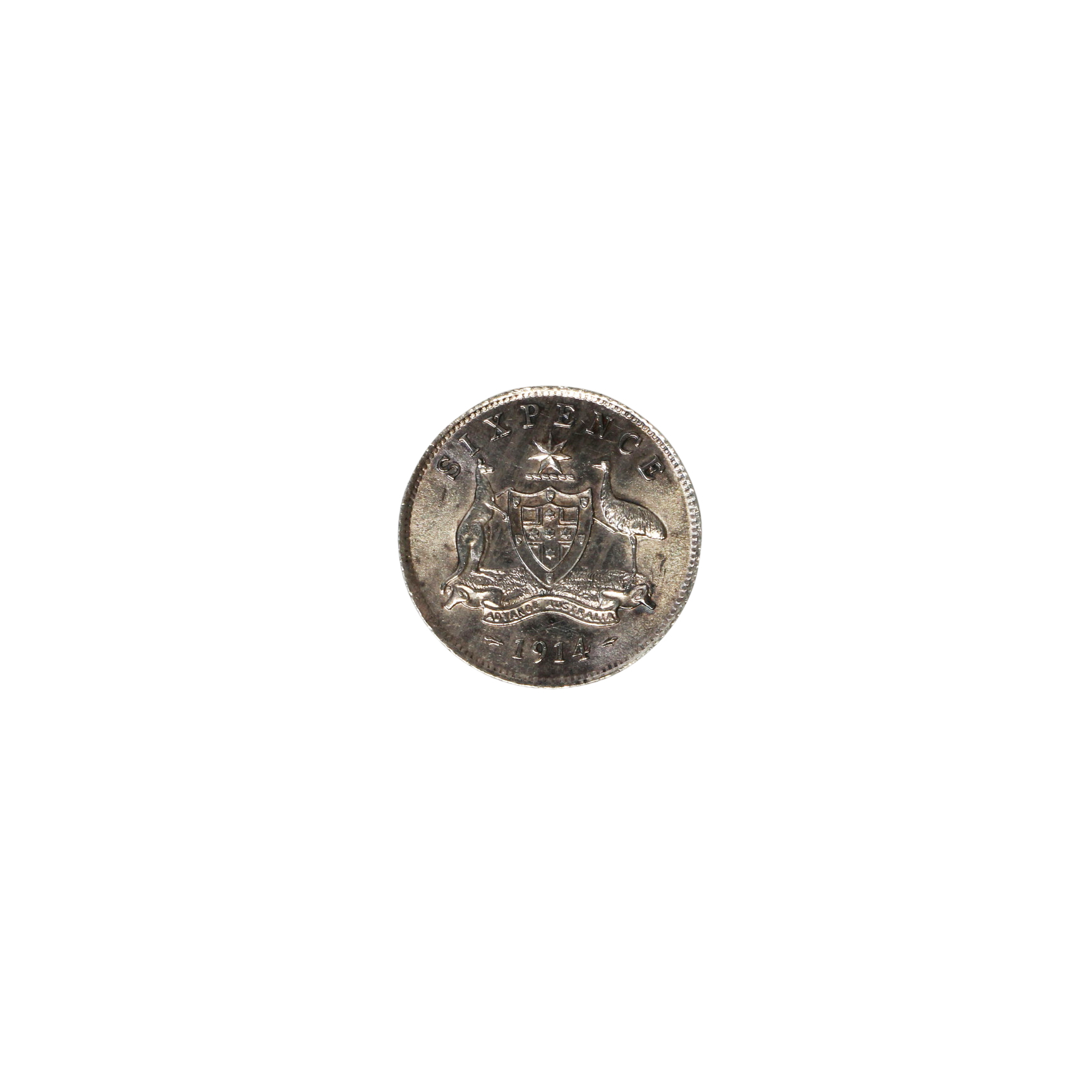 976. · George V, Sixpence, 1914, UNC