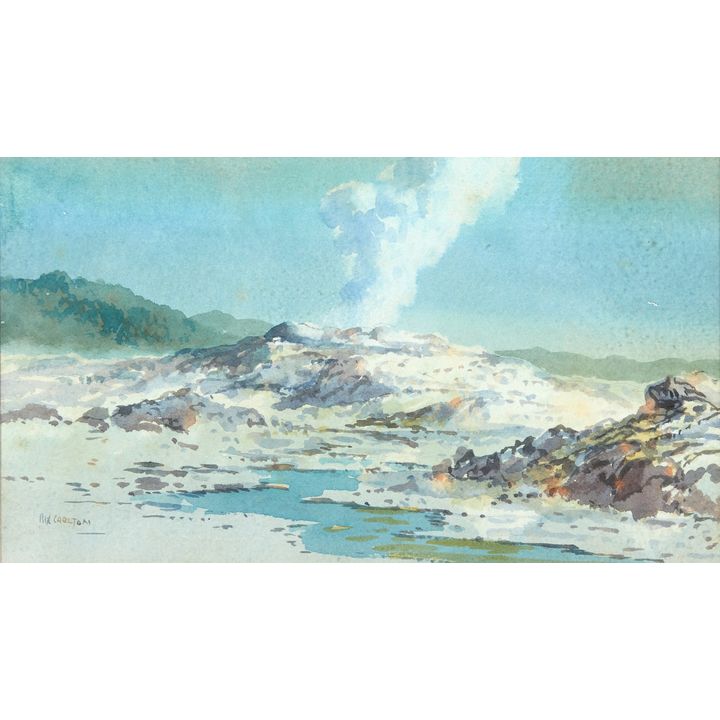 RIX CARLTON, Waikite Geyser Whakarewarewa