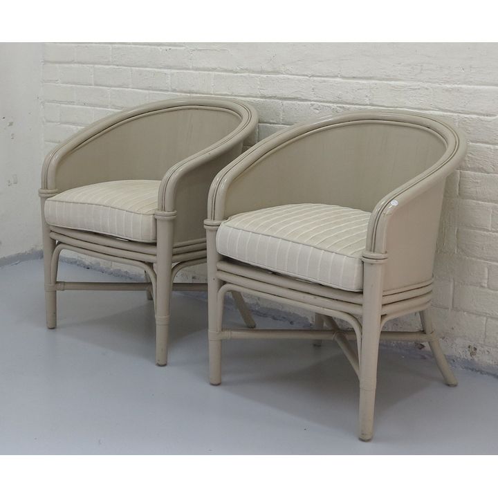 PAIR OF TUB CHAIRS