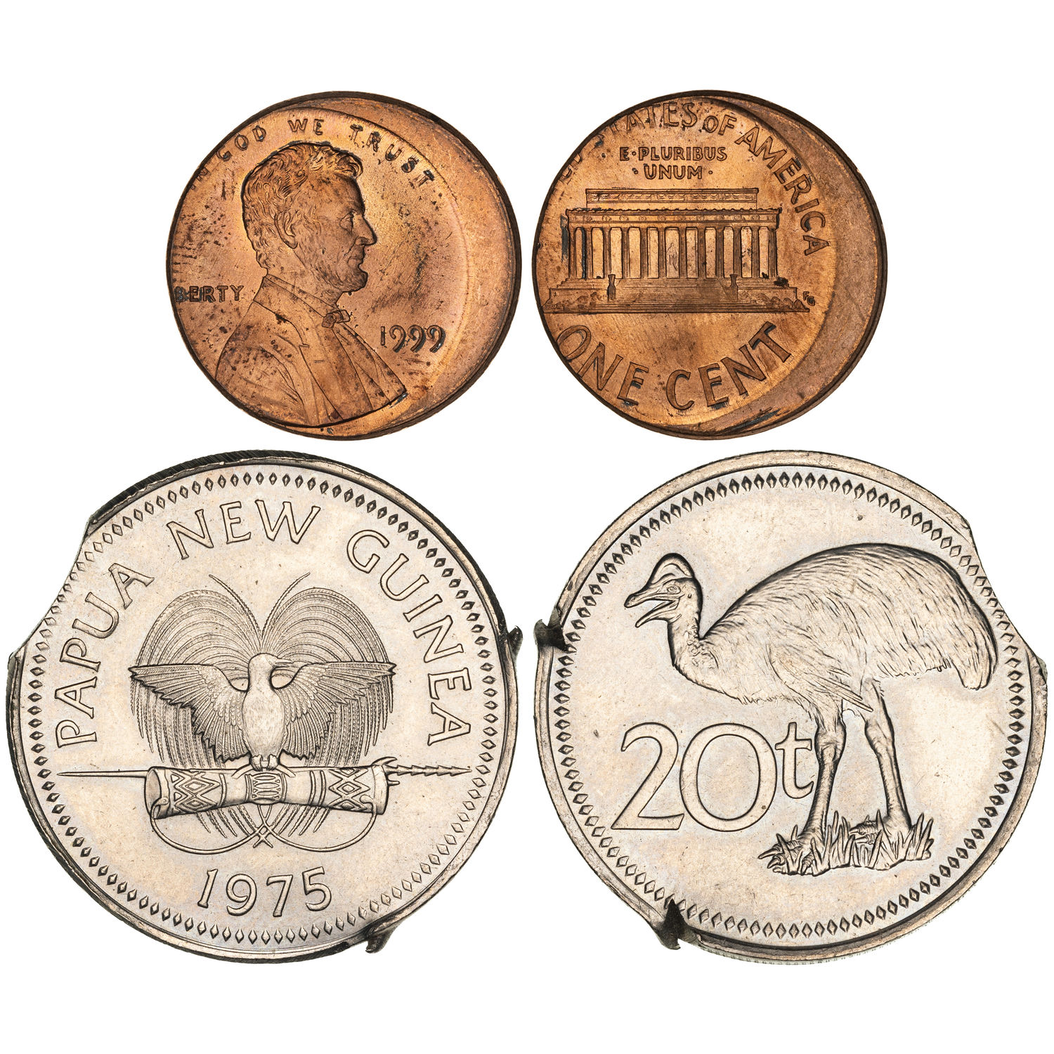 United States, One Cent, 1999, UNC
