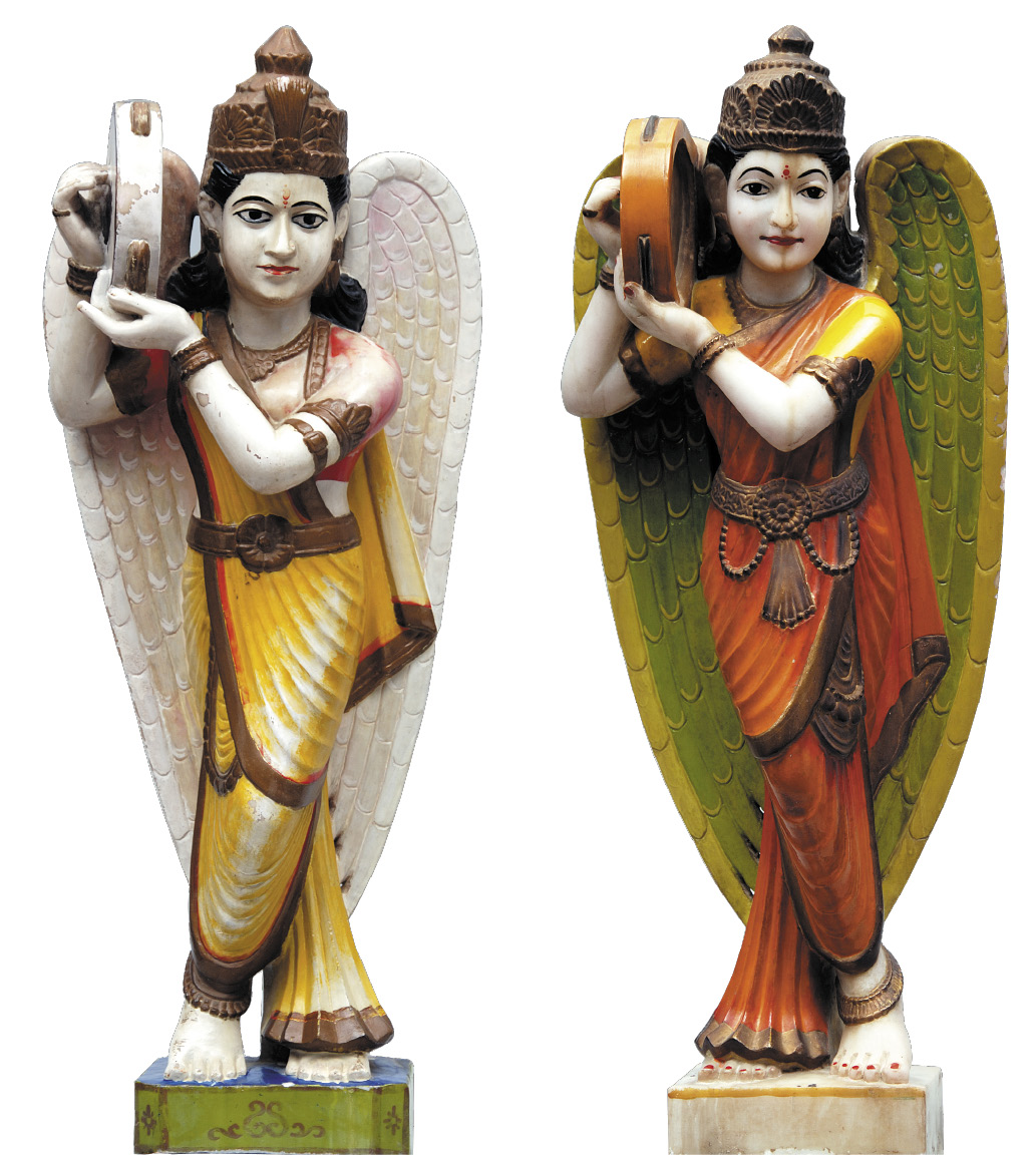 WHITE MAKRANA MARBLE STATUE
