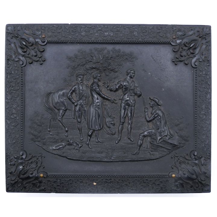 Antique Ambrotype Quarter Plate in Union Case