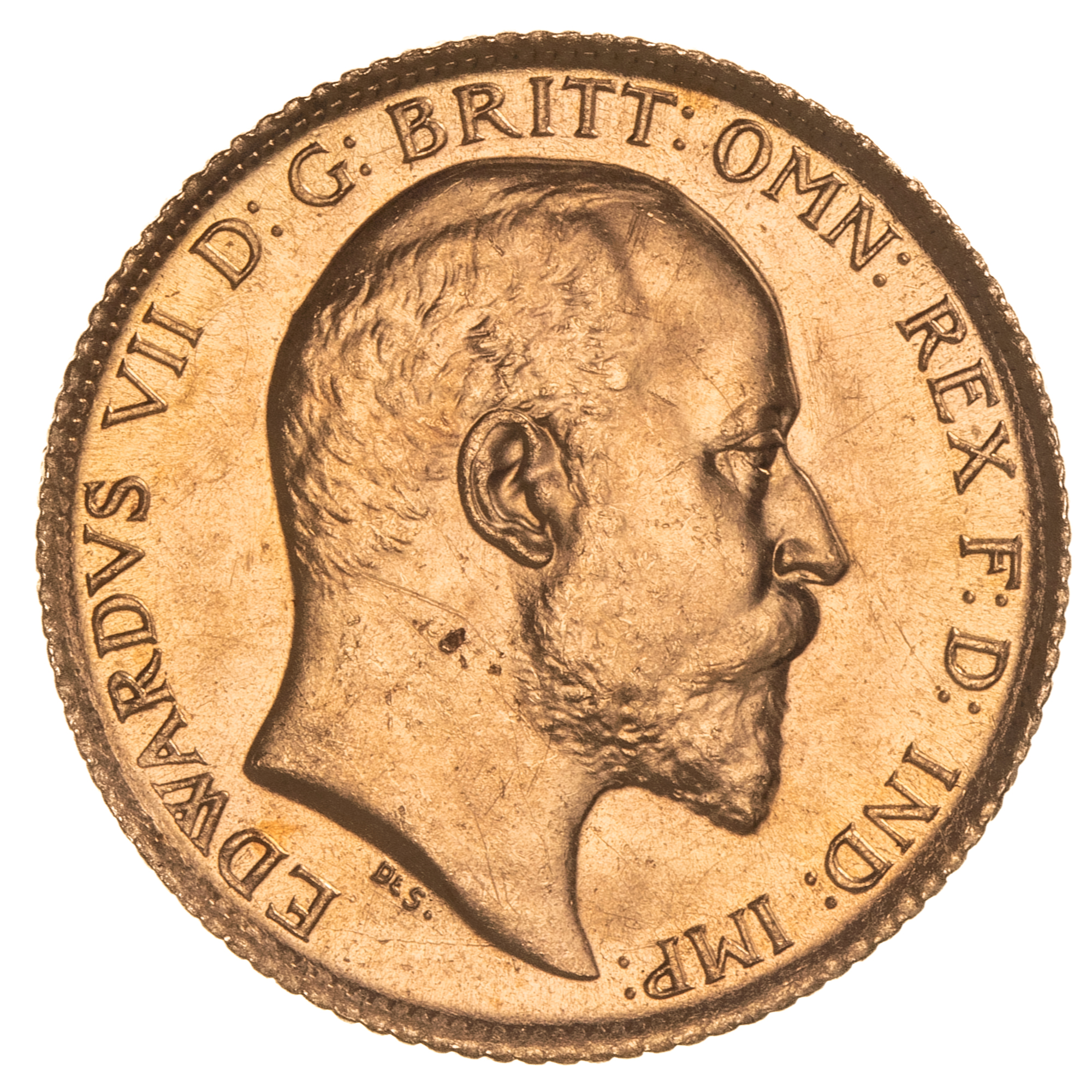Edward VII, Half Sovereign, 1902-S, UNC