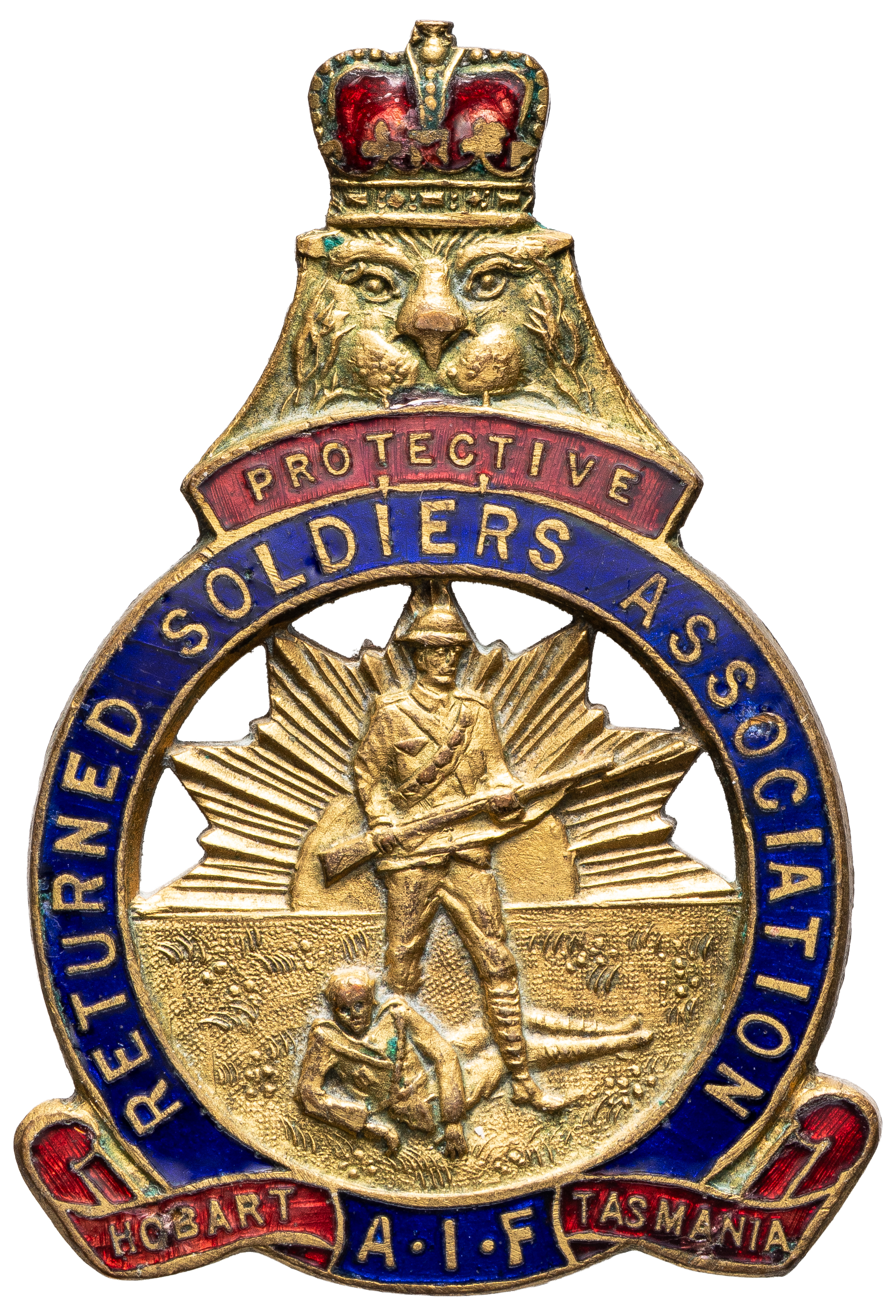 Returned Soldiers Association - Hobart, Tasmania , WWI, aEF