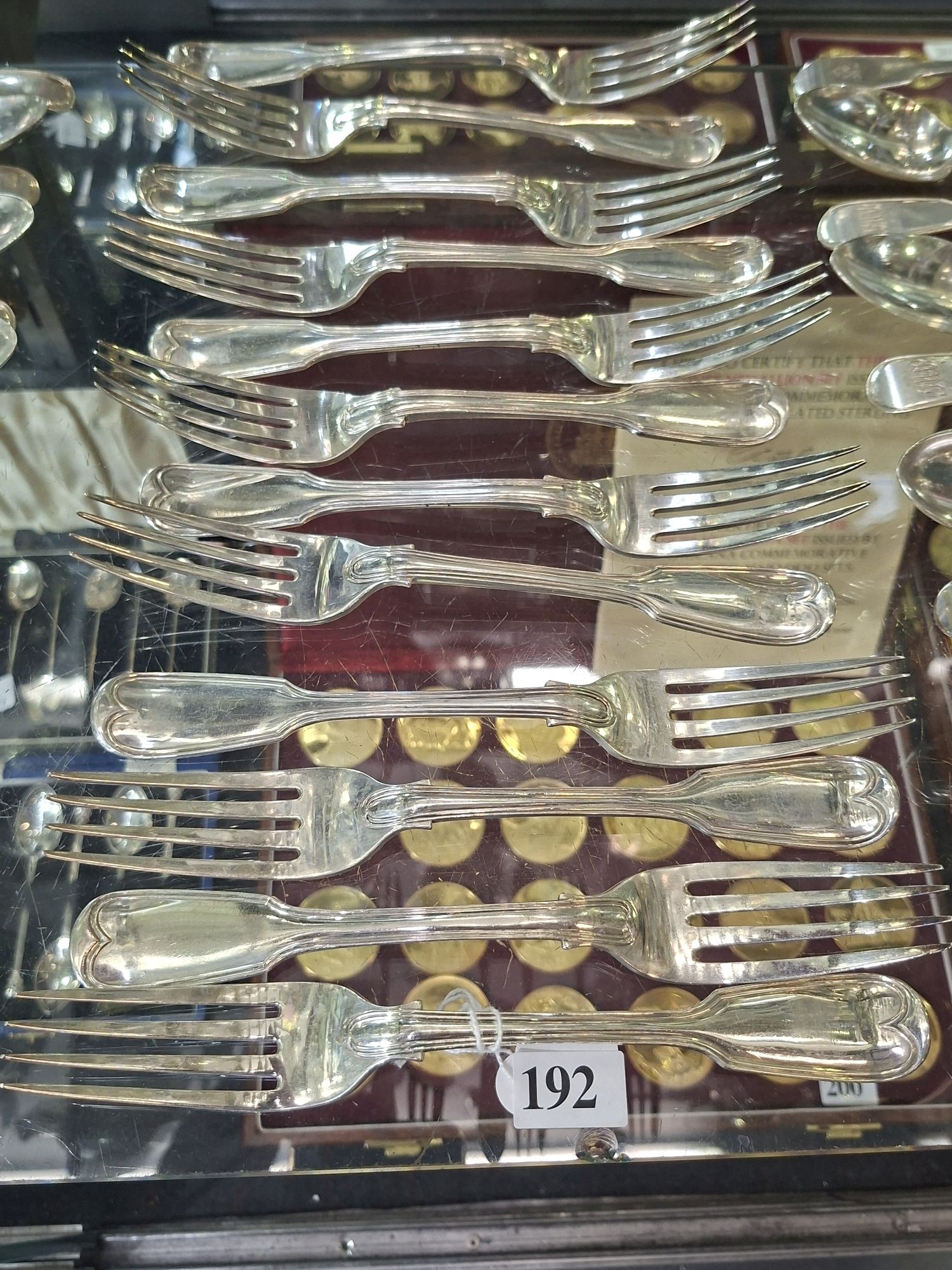 192 · STERLING SILVER FORKS