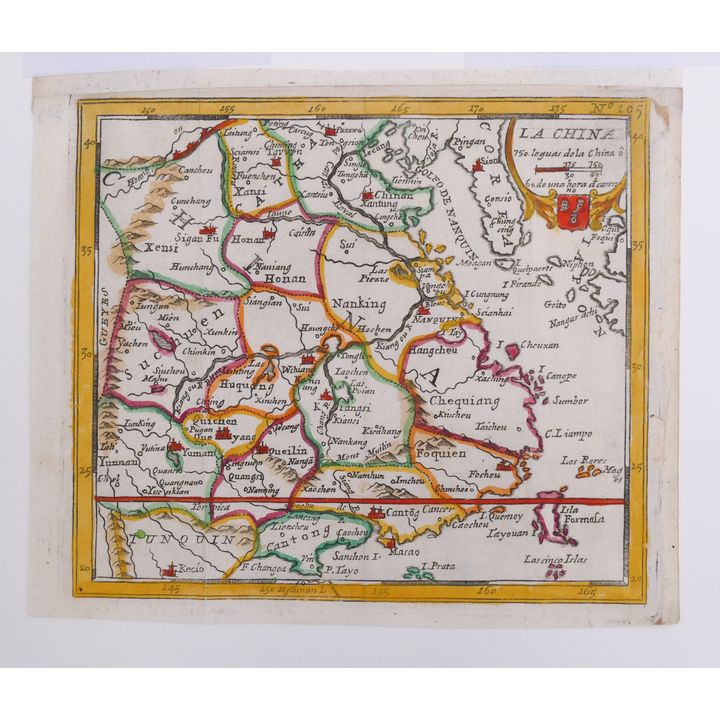 Virdussen, La China. 1725